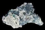 Colorful Cubic Fluorite Crystals on Dolomite - China #146899-1
